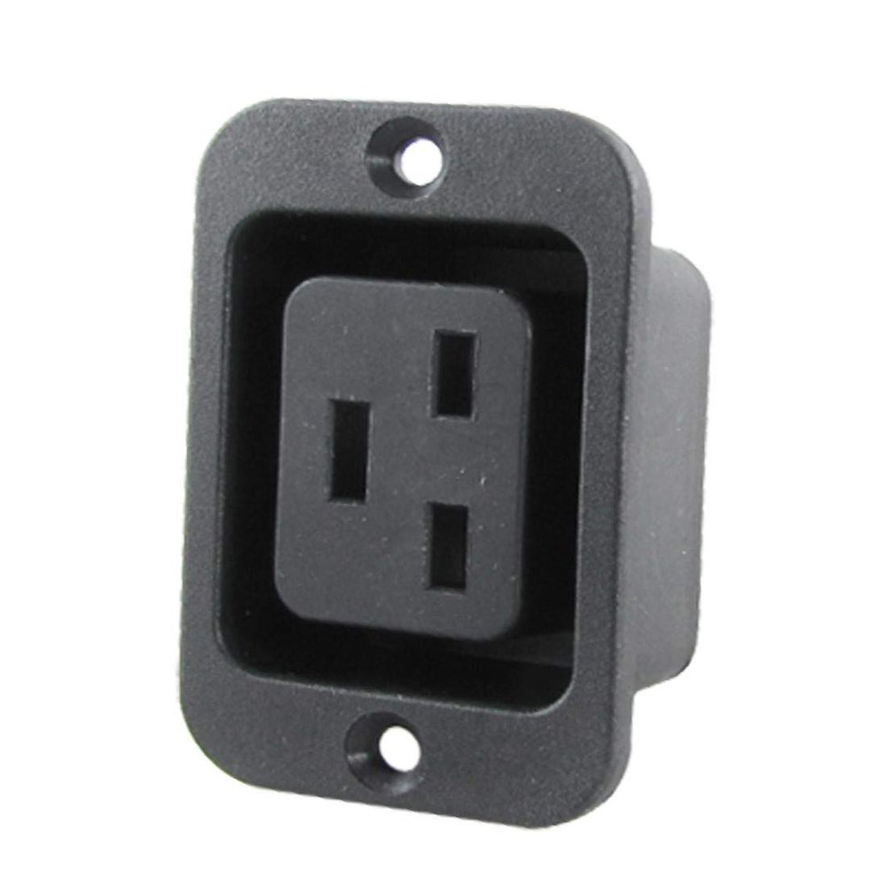 New Lon0167 AC 250V 16A IEC 320 C19 Panel Mount Plug Connector Socket(AC 220V 16A IEC 320 C19-Steckverbindersteckdose