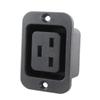 New Lon0167 AC 250V 16A IEC 320 C19 Panel Mount Plug Connector Socket(AC 220V 16A IEC 320 C19-Steckverbindersteckdose view 1