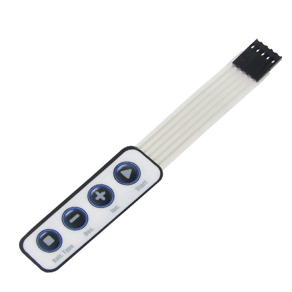 New Lon0167 1x4 4 Key Matrix Membrane Switch Keypad Keyboard New 65x20x0.8mm(1x4 4-Matrix-Membranschalter Neu 65x20x0.8mm