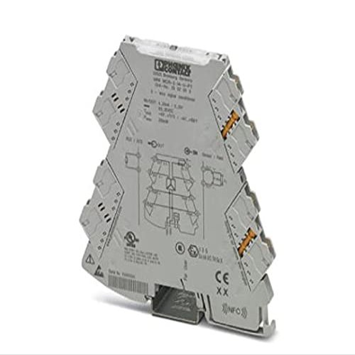 3-Way Signal Conditioner with Plug-in Connection Technology for The Electrical Isolation of Analog Signals. Input Signal: 4 ... 20 mA - Output Signal: 0 ... 10 V - Push-in Connection Technology