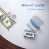 Reshow Dictating Microcassette - Micro Cassette Tapes Blank for Recording MC-60 Minutes Suited for Lectures and Seminars -3 Pack view 2