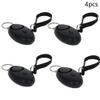 Heyiarbeit Safe Sound Personal Alarm 4 Pack 120DB Personal Security Alarm Keychain with LED Lights, Emergency Safety Alarm for Women, Men, Children, Elderly Black view 3