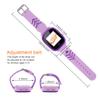 MIFXIN 4G Smart Watch Phone GPS Tracker Kids Smartwatch with Two-Way Call Camera SOS Anti-Lost IP67 Waterproof WiFi Touch Screen Watch for Boys Girls Children Birthday Gift (Purple) view 4