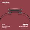 Magene H603 Chest Strap Heart Rate Monitor, ANT+ and Bluetooth Compatible with Fully Adjustable Strap, iPhone & Android Compatible view 3