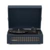 Crosley Voyager Turntable with 2 Speakers, Bluetooth In & Out and AUX - 3 Speed Retro Record Player - For 7", 10" and 12" Vinyl - Portable with Integrated Case - Navy Blue view 1
