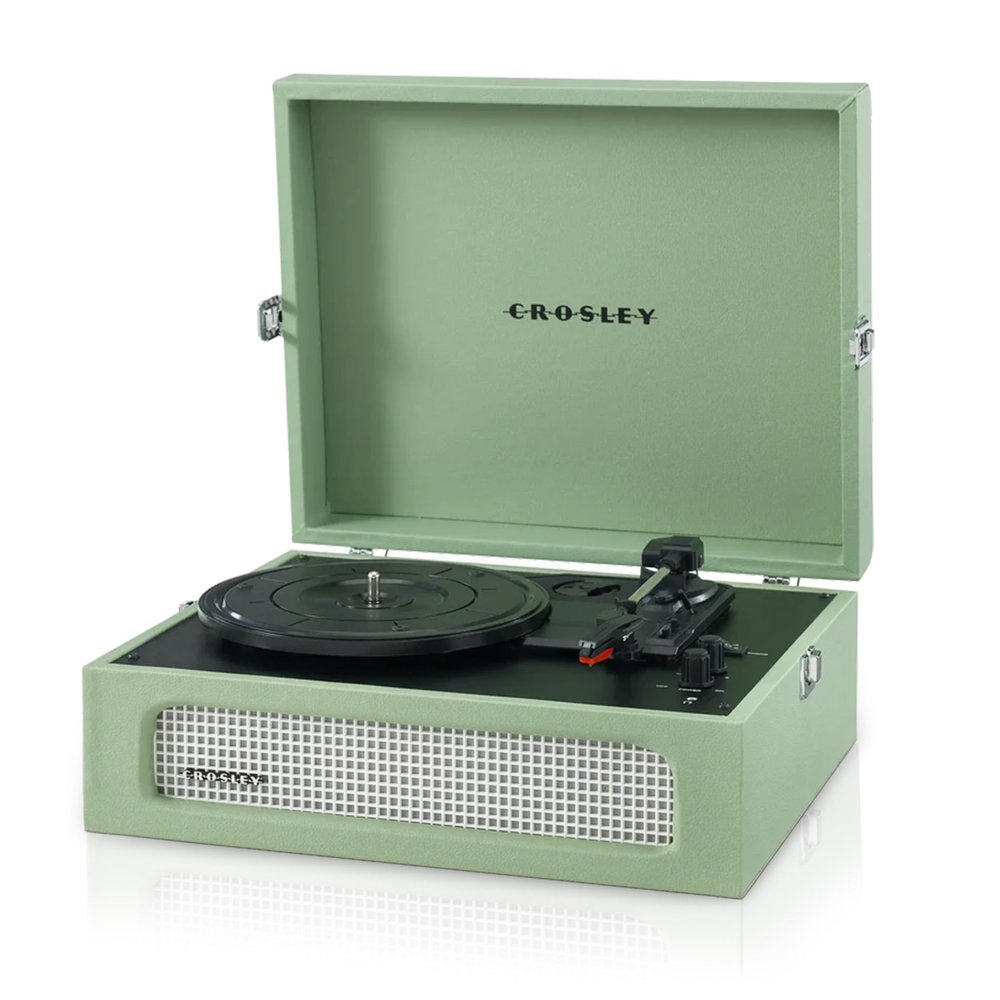 CROSLEY Crosley Voyager Sage - Bluetooth Portable Turntable
