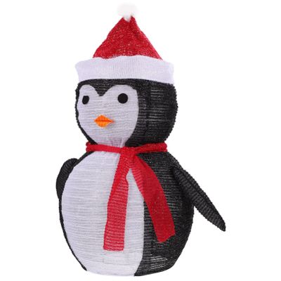 Uonlytech 1pc Christmas Penguin Decoration for Festivities Telescopic Design for Shop Display Xmas Adorn for Holiday Celebrations