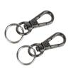 Foto&Tech Small Quick Release Adapter Clip for Camera with Round Lugs for Camera Strap, 33lb Breaking Force (1 Set, Gray) view 1