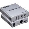 60M USB KVM HDMI Extender with 1080P R/L Audio by CAT5E Cat6 RJ45 Ethernet Cable Transmitter Receiver Audio Video Converter PC Laptop to TV Monitor view 1