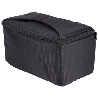 01 Insert Case Bag, Camera Bag 10.2 X 5.9 X 5.5Inch Portable Inner Bag for Cameras for Lenses for Flashes for Accessories