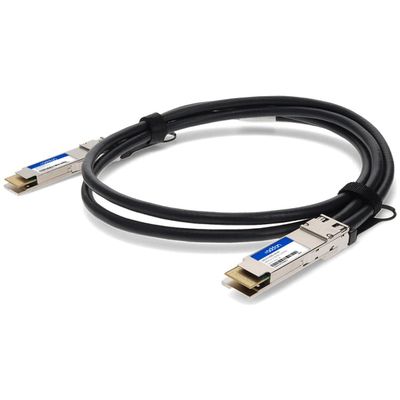 Arista Networks CAB-D-D- 400G-2M Compatible TAA Compliant 400GBase-CU QSFP-DD to QSFP-DD PAM-4 Direct Attach Cable (Passive Twinax, 2m)