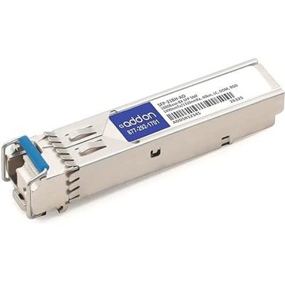AddOn Rad SFP Module - for Data Networking, Optical Network - 1 LC 1000Base-BX Network - Optical Fiber - Single-Mode - Gigabit Ethernet - 1000Base-BX - Hot-swappable - TAA Compliant - TAA Compliance