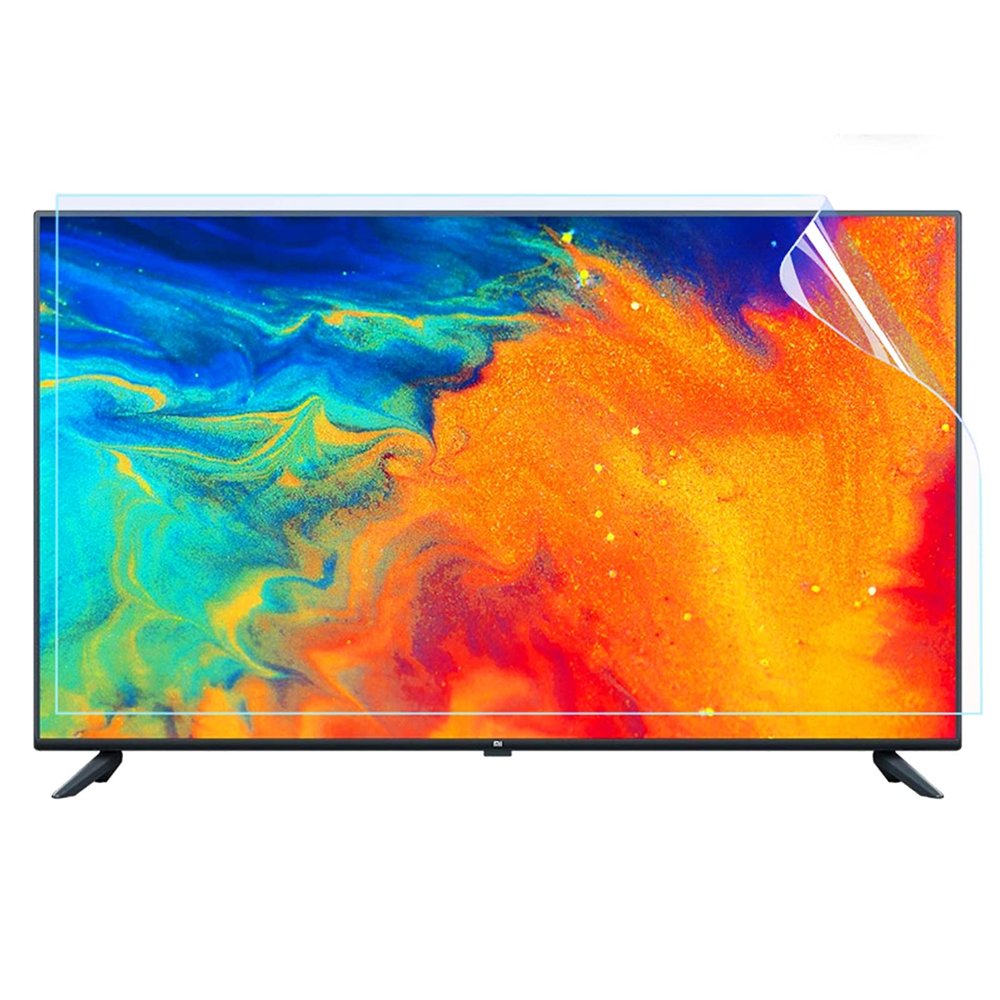 Anti Scratch TV Film for 32-75 Inch - Anti Glare Screen Protector/Anti-UV/Frosted Film for LCD, LED, 4K OLED & QLED HDTV Displays,32" 704 * 395