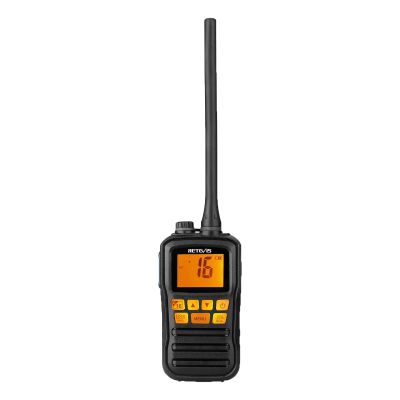 Retevis RM01 3W Marine Radio VHF IP67 Floating, Portable for Kayak (1 Pack)