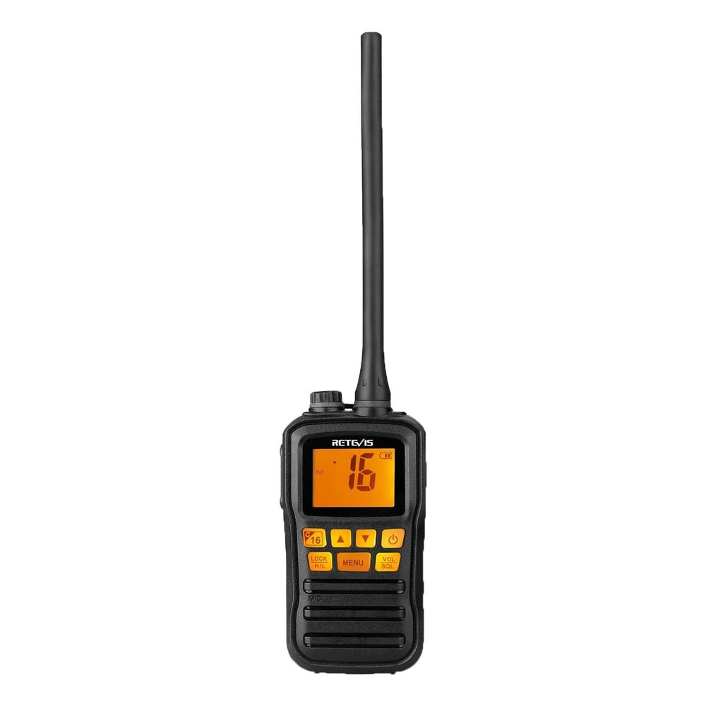 Retevis RM01 3W Marine Radio VHF IP67 Floating, Portable for Kayak (1 Pack)