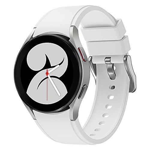 Senter for Watch Bands for Samsung Galaxy Watch 4 and Galaxy Watch 4 Classic Bands,Soft Silicone Sport Replacement Band for Samsung Galaxy Watch 4/Classic Smart Watch