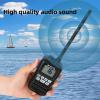 Retevis RM01 3W VHF Marine Radio IP67 Floating, Portable for Kayak (2 Pack) view 4