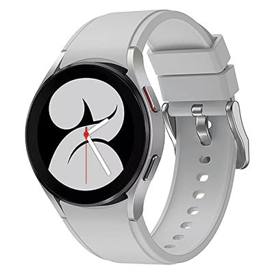 Senter for Watch Bands for Samsung Galaxy Watch 4 and Galaxy Watch 4 Classic Bands,Soft Silicone Sport Replacement Band for Samsung Galaxy Watch 4/Classic Smart Watch