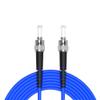 100Meters, ST to ST, Armored Single Mode Simplex Fiber Optic Cables ST-ST Patch Cord Jumper SM SX 328FT Blue view 1