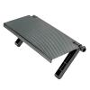 1PC Adjustable TV-Screen Top Storage Shelf Rack, Computer Monitor Desktop Stand TMP1105 (Color : Straight Black) view 1