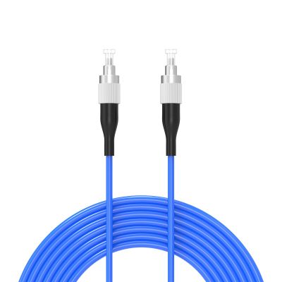 10Meters, FC to FC, Armored Single Mode Simplex Fiber Optic Cables FC-FC Patch Cord Jumper SM SX 32FT Blue