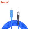 30Meters, SC to ST, Armored Single Mode Simplex Fiber Optic Cables SC-ST Patch Cord Jumper SM SX 98.4FT Blue view 2