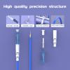 7Meters, LC to FC, Armored Single Mode Simplex Fiber Optic Cables LC-FC Patch Cord Jumper SM SX 22.9FT Blue view 2