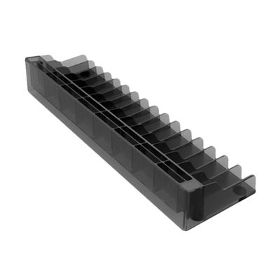 SOLUSTRE Professional Vertical Game Cards Holder for Desktop Storage Rack for Gaming Discs and Cards Organized Compact Design for Tabletop Use for Gaming Enthusiasts