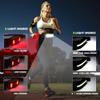 Hopedone Running Light, 230Wide-Angle 1000Lumens Night Waliking Light on Running Waist Belt Rechargeable Runners Safety Lights with Adjustable Large Pocket Fanny Packet for Runners Jogging (Black) view 3