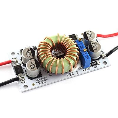 1Pc DC-DC 250W Booster Constant Voltage Constant Current Power Converter Module 10-50V 6A Adjustable Step-Up Power Supply Module LED Driver