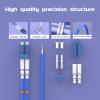 Buacoz 40Meters, LC to ST, Armored Single Mode Duplex Fiber Optic Cables LC-ST Patch Cord Jumper SM SX 132FT Blue view 2