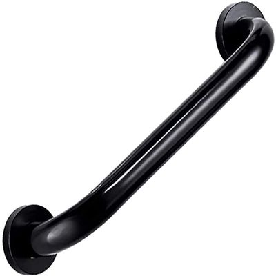 Anti Slip Shower Grab Bar Handle, Bathroom Grab Bar, Aluminum Handrails, Elderly Disabled Pregnant Women, Safety Slip Resistant, Bathtub, Toilet, Bathroom, Kitchen (Color : Black, Size : 30cm)