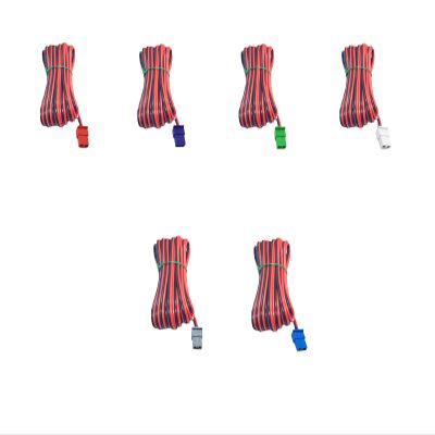 Speaker Sound 2 Pin Wires Cords Cables 6 Pieces for Sony Home Cinema Theater