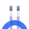 10Meters, LC to LC, Armored Single Mode Duplex Fiber Optic Cables LC-LC Patch Cord Jumper SM SX 32FT Blue view 1