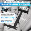 Car Headrest Tablet Holder Mount  Adjustable, 360 Rotation, Fits 5.5"11" Devices | Versatile Phone Holder for Car Backseat for Smartphones, iPad & Tablets | Easy to Install & Hands-Free Viewing view 2