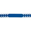 Global Industrial Face Mask Ear Savers, Blue, 50/Bag view 2