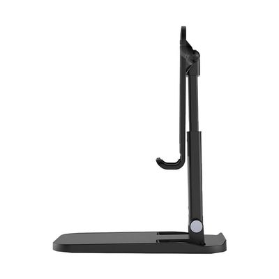 ibasenice 1Pc Desktop Decoration Cellphone Holder Simple Style Phone Bracket (Black) Desktop Cellphone Holder