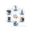 20Pcs Solid Capacitor Motherboard,50V 22UF 6x8 view 3
