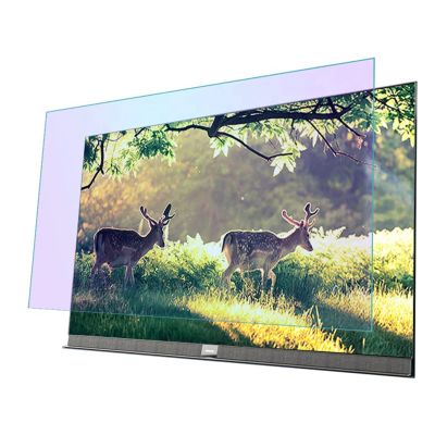 GFSD 27-75 Inch HD/Matte Tv Screen Protector, Anti Uv Blue Light Anti-Scratch Blue Light Suppression Rate 30.1%, Fits LCD, Led, 4k OLED, Customizable