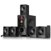 beFree Sound 5.1 Channel Surround Sound Bluetooth Speaker System in Black view 1