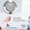 Portable CD Player with Bluetooth, FM Radio, Wall Mounted and Desk Stand CD Music Player Home Audio Boombox with Remote Control, Built-in HiFi Speakers, Support CD, USB, AUX Input/Output view 3