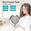 Portable CD Player with Bluetooth, FM Radio, Wall Mounted and Desk Stand CD Music Player Home Audio Boombox with Remote Control, Built-in HiFi Speakers, Support CD, USB, AUX Input/Output view 4