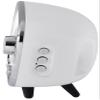 Crosley CR3039A-WH Rondo Retro Portable Rechargeable Bluetooth Speaker, White view 3