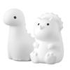 Globe Brontosaurus - Rechargeable LED Color Changing Tap Light w/Remote - Night Light for Baby or Kid's Room White view 1
