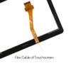 10.1" for Samsung Galaxy Tab2 Tab 2 P5100 P5110 P5113 N8000 Touch Screen Digitizer GT-P5100 Glass Panel Sensor Lens Replacement Repair Parts Kits with Adhesive Tape +Tools (White) view 4