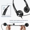 Callez Phone Headset with Noise Cancelling Microphone and Volume Control, Office 2.5mm Telephone Headsets Compatible with Panasonic AT&T ML17929 Vtech Uniden Cisco Grandstream Cordless Phones view 4