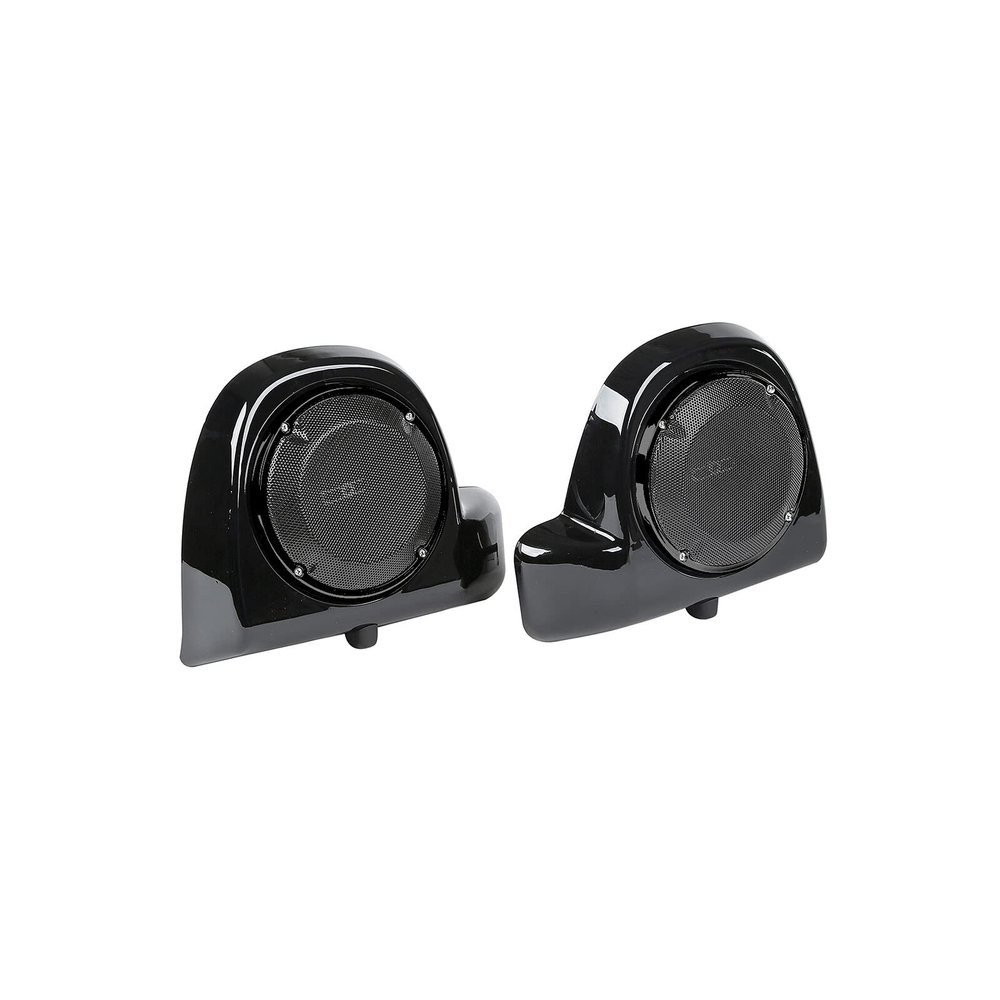 Green-L Lower Fairing 6.5" Speaker Pod Box Grills Fit for Harley 2014-2024 Touring Road King Street Electra Glide