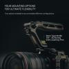 Tilta Xeno Top Handle for Filmmakers & Cameras - Titanium Gray | Aluminum Alloy and Silicone Build | Safety Release Pin | Comfortable Handling (1/4-20 and 3/8-16 Threads w/Locating Points) view 4