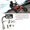 Aramox 1080P 3 Inch LCD Screen Dual Camera for Motorcycles Data Concealed Recorder Front and Rear Camera Driving Recorder view 2