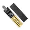 ANYOYO NVME to USB 3.1/3.2 Gen 2 Adapter Adapter 10 Gbps Converter Reader Compatible with M.2 NVMe/SATA(NGFF) SSD Based M Key and B+M Key Support 2242 2260 2280 Size SSD view 1